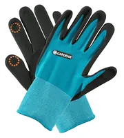 Gardena 11511-20 protective handwear Gardening gloves Black, Blue Elastane, Nitril, Polyester
