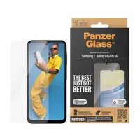 Panzerglass Displayschutz Ultra wide Fit Galaxy A15 / A15 5G - Kompatible Hersteller: Samsung - Mobiltelefon Kompatibilität: Galaxy A15 5G - Galaxy A15 - Folien Effekt: Stossfest - Flexibel - Kristallklar - Kratzfest - Verpackungseinheit: 1 Stück - Eigens