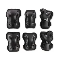 ROLLERBLADE Protektorenset Skate Gear 3 Pack - Körperbereich: Ellbogen - Knie - Hände - Zielgruppe: Herren - Damen - Set: Ja - Farbe: Schwarz - Grösse: M