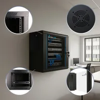 Extralink EX.2893 étagère 4U Rack monté sur le mur Noir