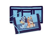 Undercover Portemonnaie Bluey 13 x 8 cm - Nachhaltigkeit: Nicht angegeben - Farbe: Blau - Dunkelblau Matte - Verschlussart: Klettverschluss - Münzfach: Ja - RFID-Schutz: Nein - Material: Polyester