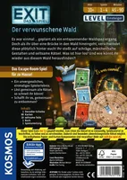 Kosmos Kennerspiel EXIT: Der verwunschene Wald - Sprache: Deutsch - Kategorie: Kooperationsspiel - Deduktion - Altersempfehlung ab: 10 Jahren - Spieldauer: 45 min - Min. Anzahl Spieler: 1 - Max. Anzahl Spieler: 4
