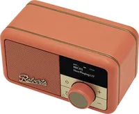 Roberts DAB+ Radio Revival Petite 2 Orange - Widerstandsfähigkeit: Keine Angabe - Radio Tuner: DAB+ - FM - Stromversorgung: Akkubetrieb - Detailfarbe: Orange - Streaming Formate: Keine - Ausstattung: Display - Senderspeicher - Sleep-Timer
