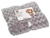 Nobby Hunde-Fleecedecke SuperSoft hellgrau, 100 x 150 cm - Breite: 100 cm - Länge: 150 cm - Detailfarbe: Hellgrau - Tierart: Hund - Produkttyp: Decke