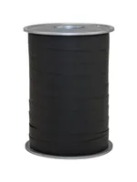 Pattberg Geschenkband Opak Matt 1 cm x 200 m, Schwarz - Breite: 10 mm - Länge: 200 m - Verpackungseinheit: 1 Stück - Detailfarbe: Schwarz - Band-Art: Geschenkband