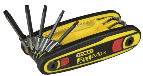 Stanley Fatmax Stiftschlüssel-Set Innensechskant Fatmax 1.5-8 mm - Schraubenziehertyp: Winkelschlüssel - Innensechskant - Anwendungsbereich: Werkstatt - Grösse: Diverse