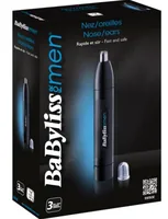 Babyliss Nasen- & Ohrhaarschneider E650E - Rasierart: Trocken - Körperbereich: Ohr - Nase - Detailfarbe: Schwarz - Minimale Schnittlänge: 0 mm - Maximale Schnittlänge: 0 mm - Trimmer Funktionen: Ohr-/Nasenhaartimmer