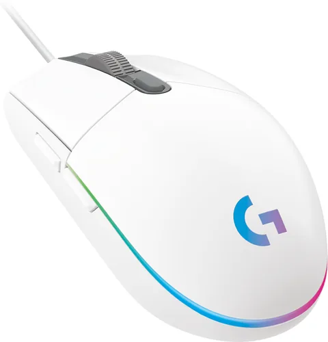 Logitech Maus G102 LIGHTSYNC - weiß