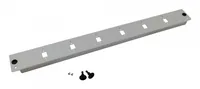 helos LWL 19 Breakoutbox Frontplatte 6-Fach Blende unbestückt, grau