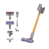 Dyson V8 Absolute 2-in-1 stick vacuum Battery Dry Bagless Silver, Yellow