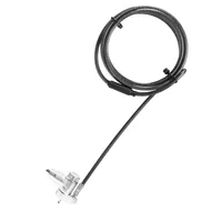 DICOTA Universal Security 3-in-1 Cable Lock (key) - Produkttyp: Notebookschloss - Verschlusssystem: Universal - Schlossart: Schlüssel - Set: Nein