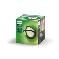 Philips Wandleuchte Astilbe, E27, 42 W, Schwarz - Dimmbar: dimmbar - Lichtfarbe: Je nach Leuchtmittel - Zusätzliche Ausstattung: Keine - Farbtemperatur Kelvin: Je nach Leuchtmittel - Leuchtenfarbe: Schwarz - Lichtausbeute: 0 lm/W