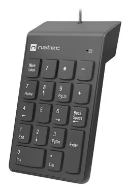 NATEC NUMERIC KEYBOARD GOBY 2 USB BLACK