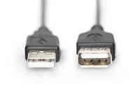 USB EXT CABLE A 3.0M USB 2.0 SUITABLE BL