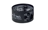 Heidi Cheese Line Fondue-Rechaud Windschutz Alpes Schwarz - Material: Metall - Betriebsart: Manueller Betrieb - Detailfarbe: Schwarz - Set: Nein
