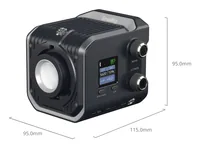 Smallrig Dauerlicht RC 100C COB Kit Mit Batteriegriff - Studioblitzanlagen Umfang: Transporttasche(n) - 1x Dauerlicht