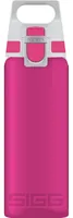 Sigg Trinkflasche Total Color One 0.6 l, Berry - Material: Tritan - Nachhaltigkeit: Nicht angegeben - Spülmaschinenfest: Ja - Farbe: Pink - Transparent - Für Kinder: Ja - Verschlusstyp: Knopfdruck