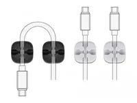 Delock Kabelhalter kreuzförmig Kombi Set 4 Stück - Produkttyp: Kabel-Clip - Ausstattung Kabelmanagement: Set - Selbstklebend - Verpackungseinheit: 4 Stück - Material: TPR - Detailfarbe: Schwarz - Grau
