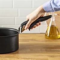 Tefal Pfannen und Topfgriff Ingenio Schwarz - Material: Bakelit - Detailfarbe: Schwarz - Zubehörtyp: Pfannen und Topfgriff - Spülmaschinenfest: Nein
