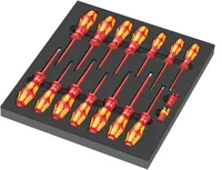 9711 Schaumstoffeinlage VDE Schraubendreher-Set 1, 16‑teilig