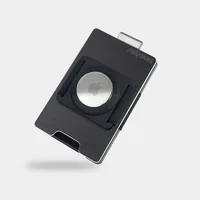 AVIATOR Wallet Slide AirTag - Münzfach: Ja - RFID-Schutz: Ja - Farbe: Schwarz - Material: Aluminium - Verschluss: Clip