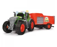 Dickie Toys Landwirtschaftsfahrzeug Fendt Traktor mit Anhänger - Themenwelt: Bauernhof - Fahrzeugtyp: Lastwagen mit Anhänger - Altersempfehlung ab: 3 Jahren - Sandkastentauglich: Nein