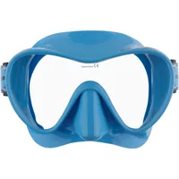 CRESSI Tauchmaske F1 Blau - Detailfarbe: Blau - Zielgruppe: Unisex - Produkttyp: Tauchmasken - Material: Glas - Silikon - Schuhgrösse (EU): Keine
