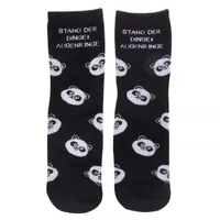 Sheepworld 46402 sock Crew socks Black, White 1 pair(s)