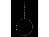 COCON LED-Ring, Draht, Ø 50 cm - Betriebsart: Batteriebetrieb - Fernbedienung: Nein - Aussenanwendung: Nein - Anwendungszweck: Hängend - Timerfunktion: Ja - Set: Nein