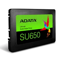 ADATA SSD Ultimate SU650 2.5 SATA 480 GB - Speicherkapazität total: 480 GB - Speicherschnittstelle: SATA III (6Gb/s) - SSD Bauhöhe: 7 mm - SSD Formfaktor: 2.5 - Anwendungsbereich SSD: Consumer - Festplatten Schnittstelle: SATA