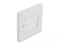 DELOCK Kabelmanagement Abdeckblende 86 x 86 mm