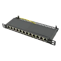 LogiLink NP0066 patch panel 0.5U