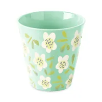 Koziol Trinkbecher Nora M Bloomies 300 ml, 1 Stück, Hellblau - Glas Typ: Trinkbecher - Material: Biozirkulärer Kunststoff - Detailfarbe: Hellblau - Höhe: 8.9 cm - Volumen: 300 ml