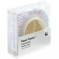 Rico Design Perlensticker Paper Poetry 50 cm, 1 Stück Mehrfarbig - Motiv: Perle