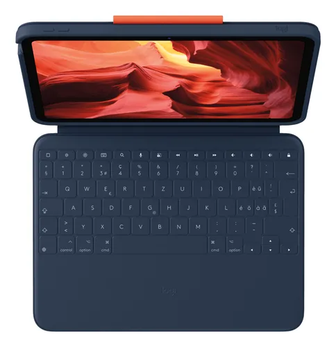 LOGITECH Rugged Combo 4 -  for iPad 10th gen -  Classic Blue (CH)