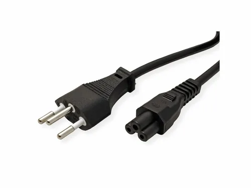 VALUE Netzkabel T12/C5, 3pol (1.0 m)