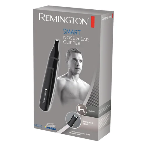 Remington Nasen- & Ohrhaarschneider NE3150 - Rasierart: Trocken - Körperbereich: Augenbrauen - Ohr - Nase - Detailfarbe: Schwarz - Minimale Schnittlänge: 0 mm - Maximale Schnittlänge: 0 mm - Trimmer Funktionen: Präzisionstrimmer