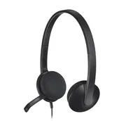Logitech H340 USB-Headset mit Mikrofon - kabelgebunden - schwarz
