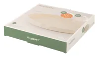 BergHOFF Tortenform Leo Balance MB Rund, Beige - Materialtyp: Keramik - Material: Steingut - Detailfarbe: Beige - Mikrowellenfest: Ja - Spülmaschinenfest: Ja - Set: Nein