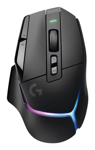 Logitech Gaming-Maus G502 X Plus Schwarz - Maus Features: Programmierbare DPI-Einstellung - RGB-Beleuchtung - Daumentaste - Beleuchtung - Programmierbare Tasten - Scrollrad - Integrierter Speicher - Bedienungsseite: Rechtshänder - Detailfarbe: Schwarz - G