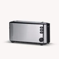 Automatik-Langschlitztoaster AT 2515 (silber, 1.000 Watt, für 2 Scheiben Toast)