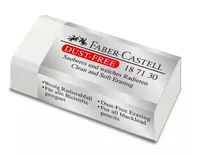 Faber-Castell 187130 eraser Plastic White 1 pc(s)