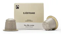Sjöstrand Kaffeekapseln You, me 10 Stück - Entkoffeiniert: Nein - Produktionsland: Niederlande - Packungsgrösse: 10 Stück - Geschmacksrichtung: Keine - Getränkeart: Lungo - Kaffeeart: Nespresso Kapseln