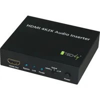 Techly HDMIDVI 4K2K Audio Inserter