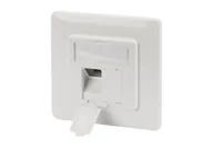 DIGITUS Keystone Frontplatte für Keystone Module 80x80 weiß