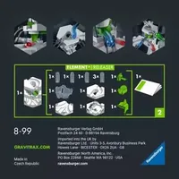Ravensburger Kugelbahn Zubehör GraviTrax Pro Element Releaser - Altersempfehlung ab: 8 Jahren - Material: Kunststoff - Eigenschaften: Keine Eigenschaft - Zertifikate: Keine Zertifizierung - Anzahl Teile: 2 Teile