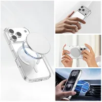 4smarts Back Cover 3in1 Starter Set MagSafe für iPhone 17 Pro - Grundfarbe: Weiss - Transparent - Fallsicher: Nein - Kompatible Hersteller: Apple - Detailfarbe: Transparent - Mobiltelefon Kompatibilität: iPhone 17 Pro - Material: Glas