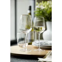 Lyngby Rotweinglas Palermo Gold 4 Stück, 40 cl - Material: Glas - Glas Typ: Rotweinglas - Höhe: 23 cm - Volumen: 400 ml - Detailfarbe: Transparent