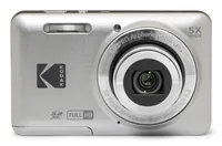 Kodak Fotokamera PixPro FZ55 – Silber - Bildsensortyp: CMOS - Bildsensor Auflösung: 16 Megapixel - Widerstandsfähigkeit: Keine Angabe - Speicherkartentyp: SD - SDHC UHS-II - SDXC UHS-II - Bauform Kamera: Kompakt - GPS: Nein