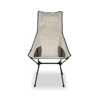 Trekony Campingstuhl Hoch Taupe Aluminium - Zielgruppe: Erwachsene - Tiefe: 61 cm - Breite: 62 cm - Breite (Packmass): 16 cm - Tiefe (Packmass): 45 cm - Höhe (Packmass): 14 cm